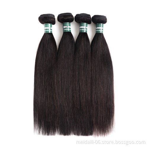 best seller straight virgin brazilian raw cuticle aligned human hair extension